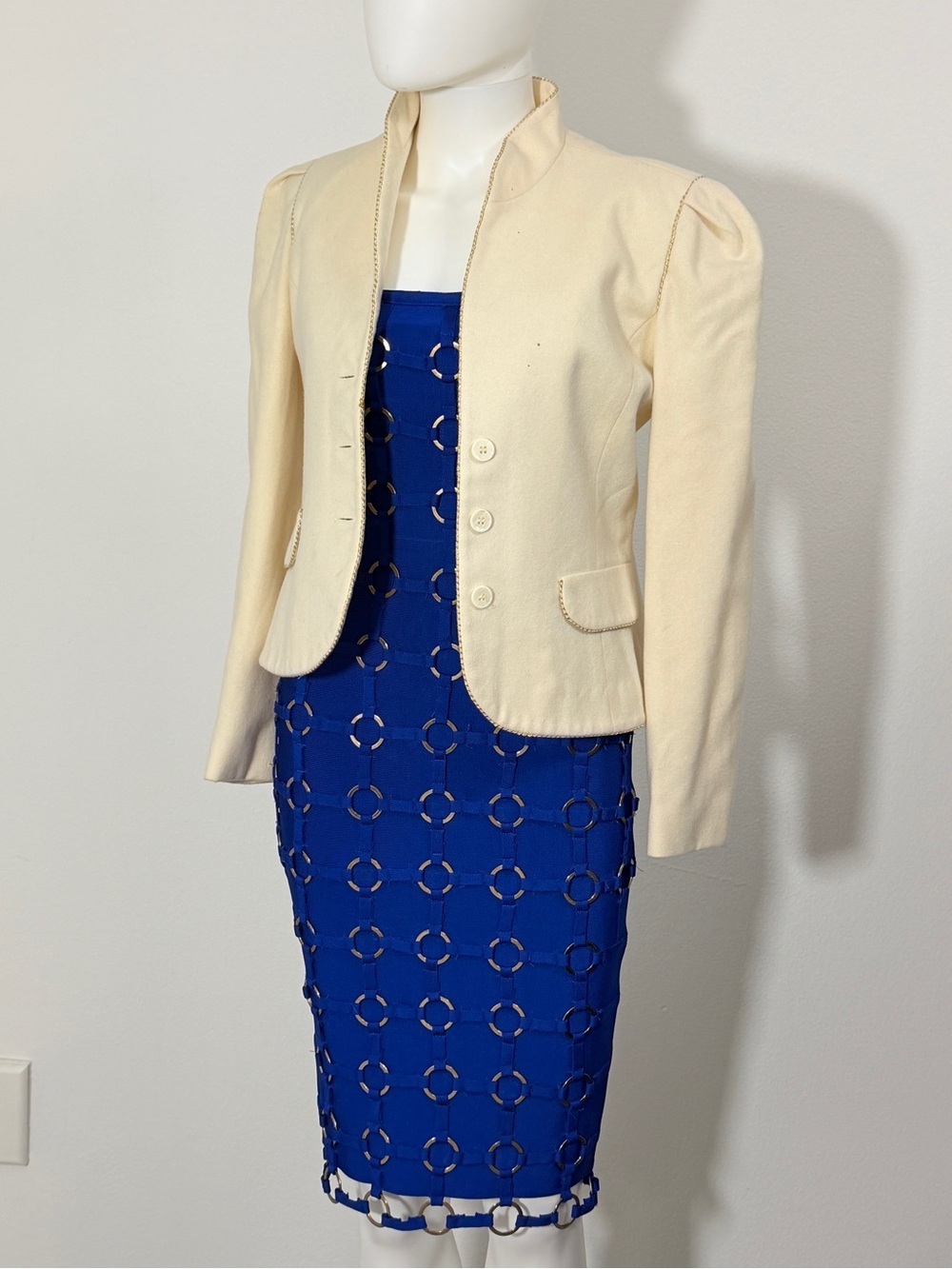 Cerulean Chained Bodycon Dress.